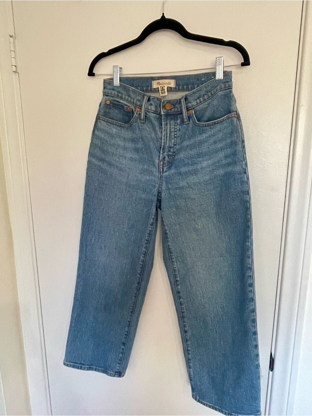 Madewell The Perfect Vintage Wide LEg Crop Jean